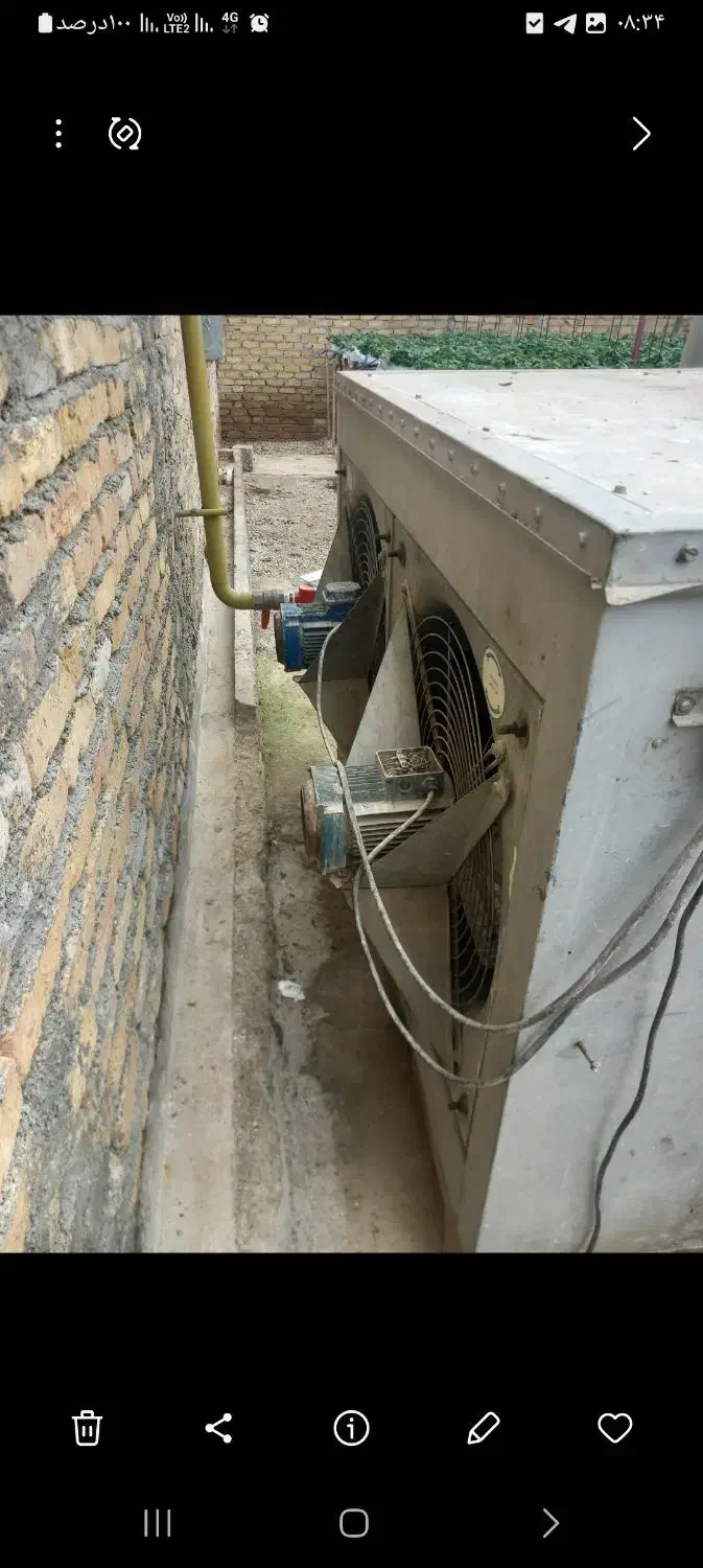 هیتر گرمایشی گلخانه|بخاری، هیتر، شومینه|نظرآباد, نظرآباد|دیوار