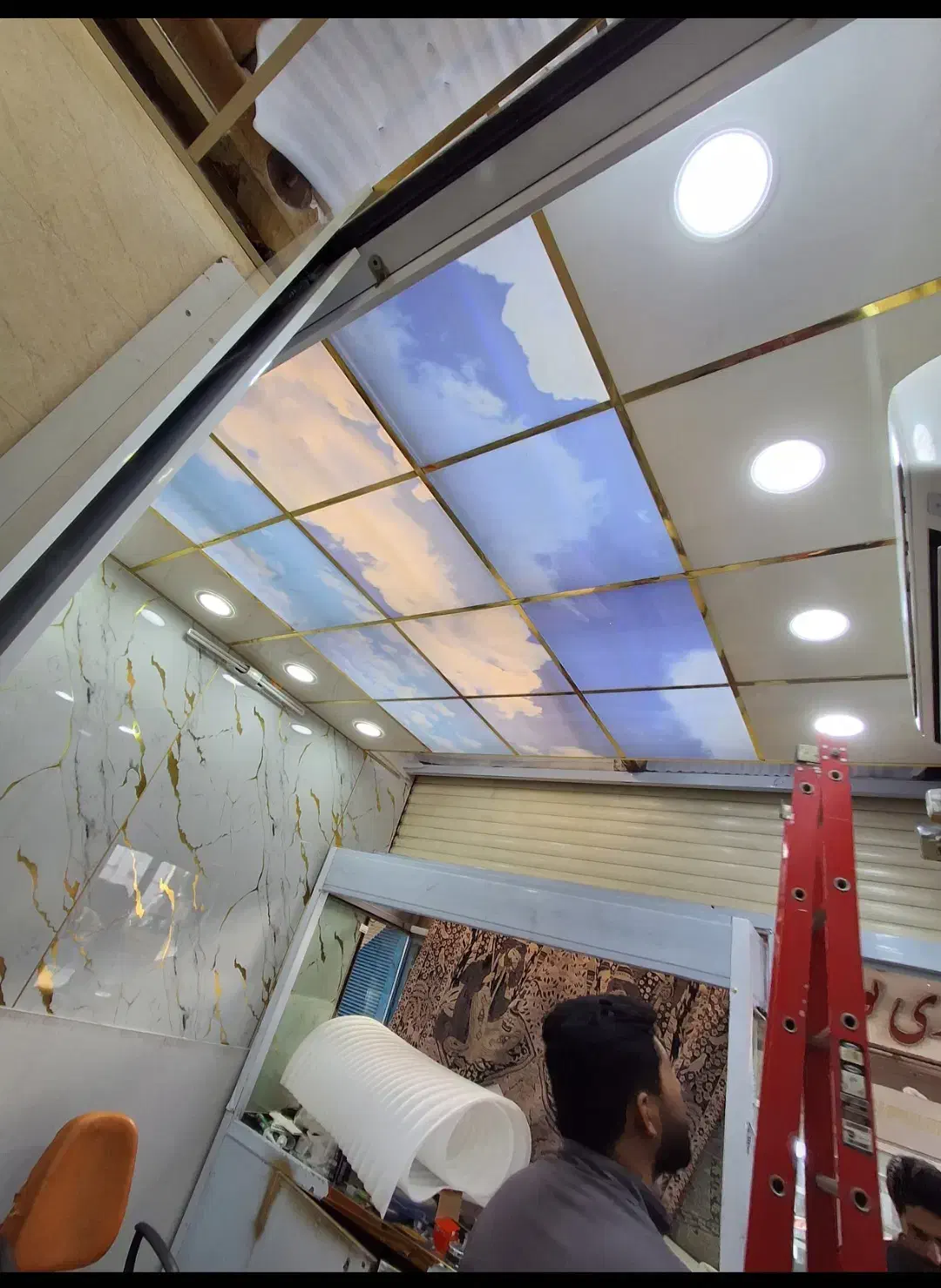 سیم کشی ولوله کشی اسکلت بندی و نبش کشی سقف شیروانی|خدمات پیشه و مهارت|مراغه, |دیوار