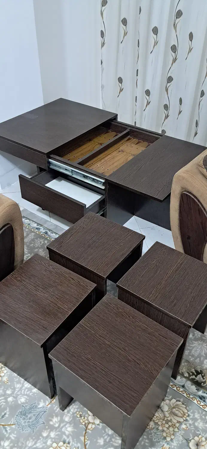 میز جلو مبلی + میز عسلی|مبلمان خانگی و میز عسلی|بندرعباس, |دیوار