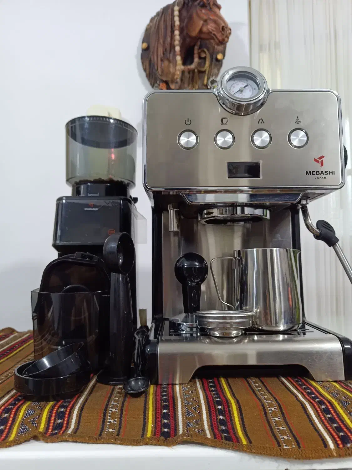 اسپرسو مباشی 2043 و آسیاب مباشی 2294|سماور، چایساز، قهوهساز|نیشابور, هفده شهریور|دیوار