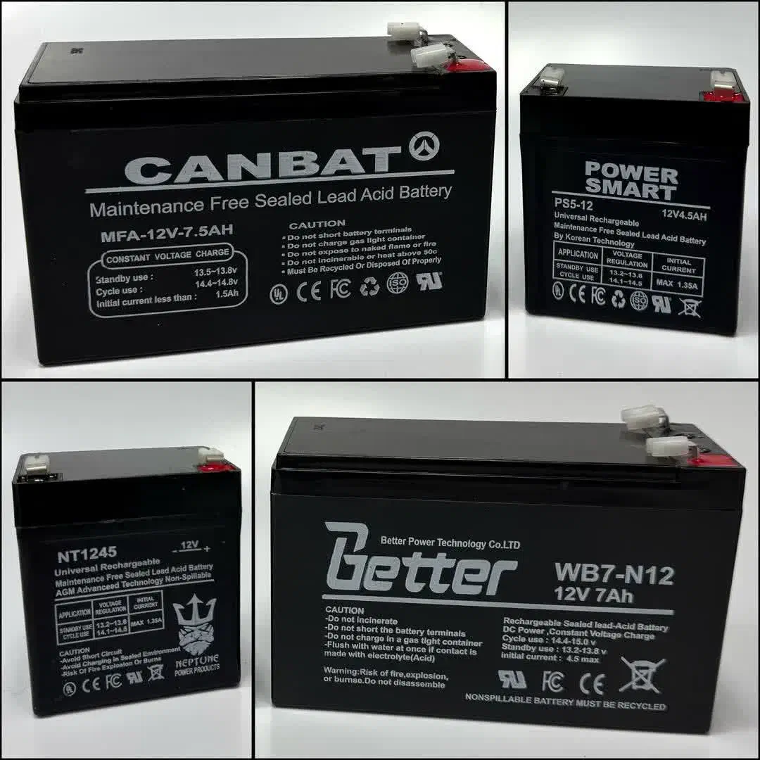 باطری 4/5 و 7 آمپر(اعلام حریق دزدگیر ماشین شارژی)|قطعات و لوازم جانبی رایانه|تهران, شادآباد|دیوار