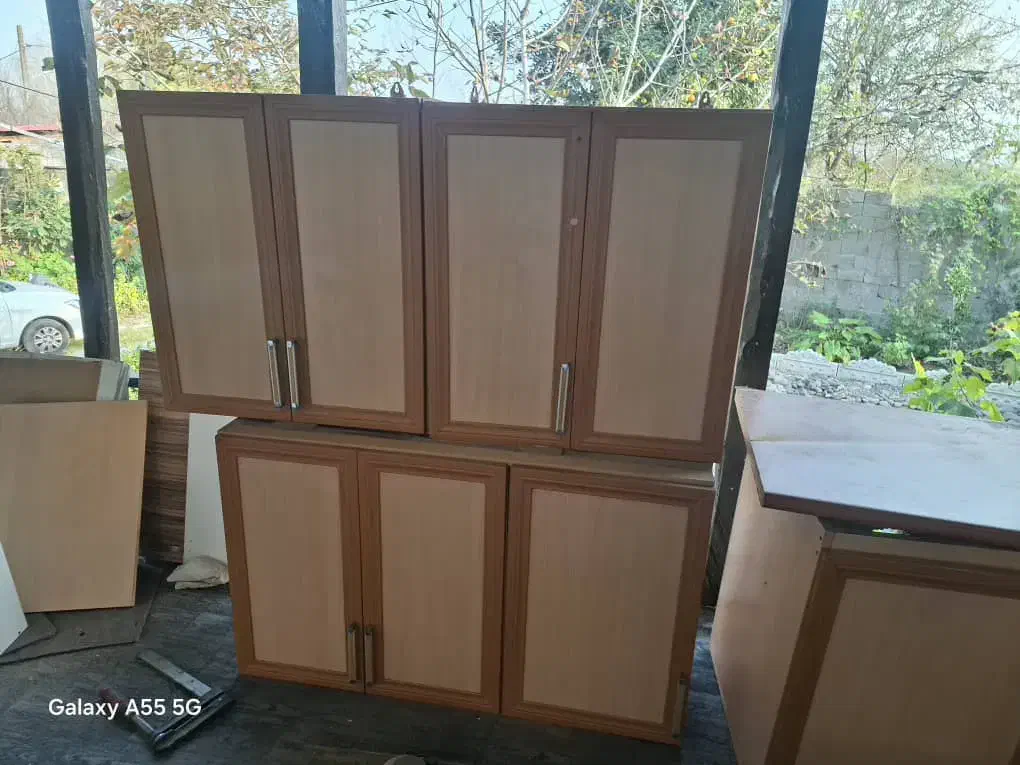 کابینت های MDF دو طرحه|مصالح و تجهیزات ساختمان|رشت, پیرکلاچای|دیوار