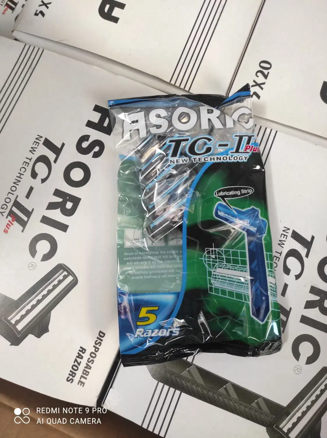 ژیلت 2 تیغه صابون دار asoric|آرایشی، بهداشتی، درمانی|کهریزک, |دیوار