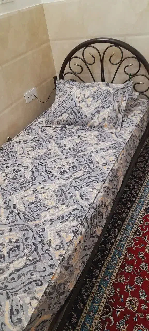 ملافه کش دوزی به همراه ۲ عدد روبالشتی|سرویس روتختی|قم, زنبیل آباد|دیوار
