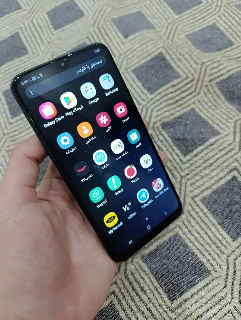 گوشی A10 سالم و تر تمیزبا جعبه شارژر انتقال مالکیت|موبایل|تهران, دکتر هوشیار|دیوار