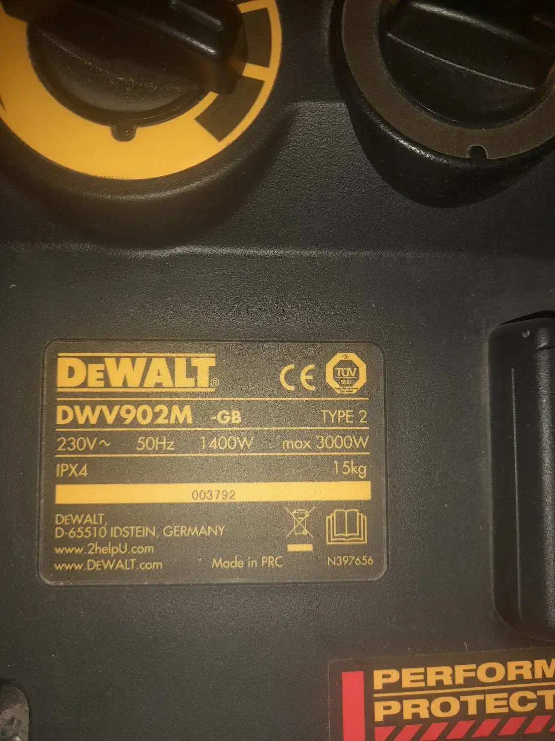 جارو صنعتی دیوالت|جاروبرقی، جارو شارژی، بخارشو|مشهد, کارمندان دوم|دیوار