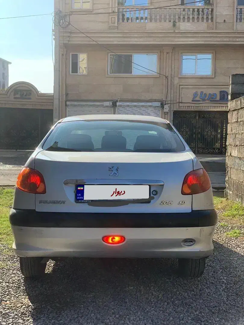 206 SD مدل 1393|خودرو سواری و وانت|جویبار, |دیوار