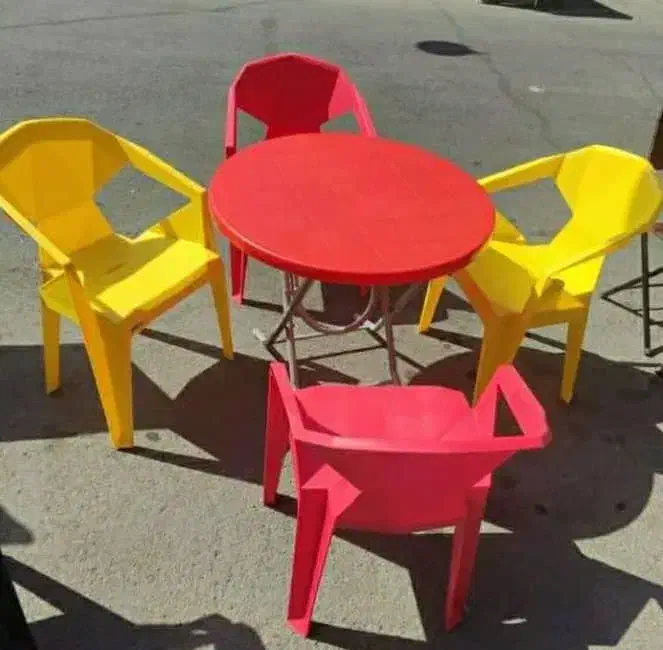 صندلی پلاستیکی دسته دار 3bd|میز و صندلی غذاخوری|تهران, سلسبیل شمالی|دیوار