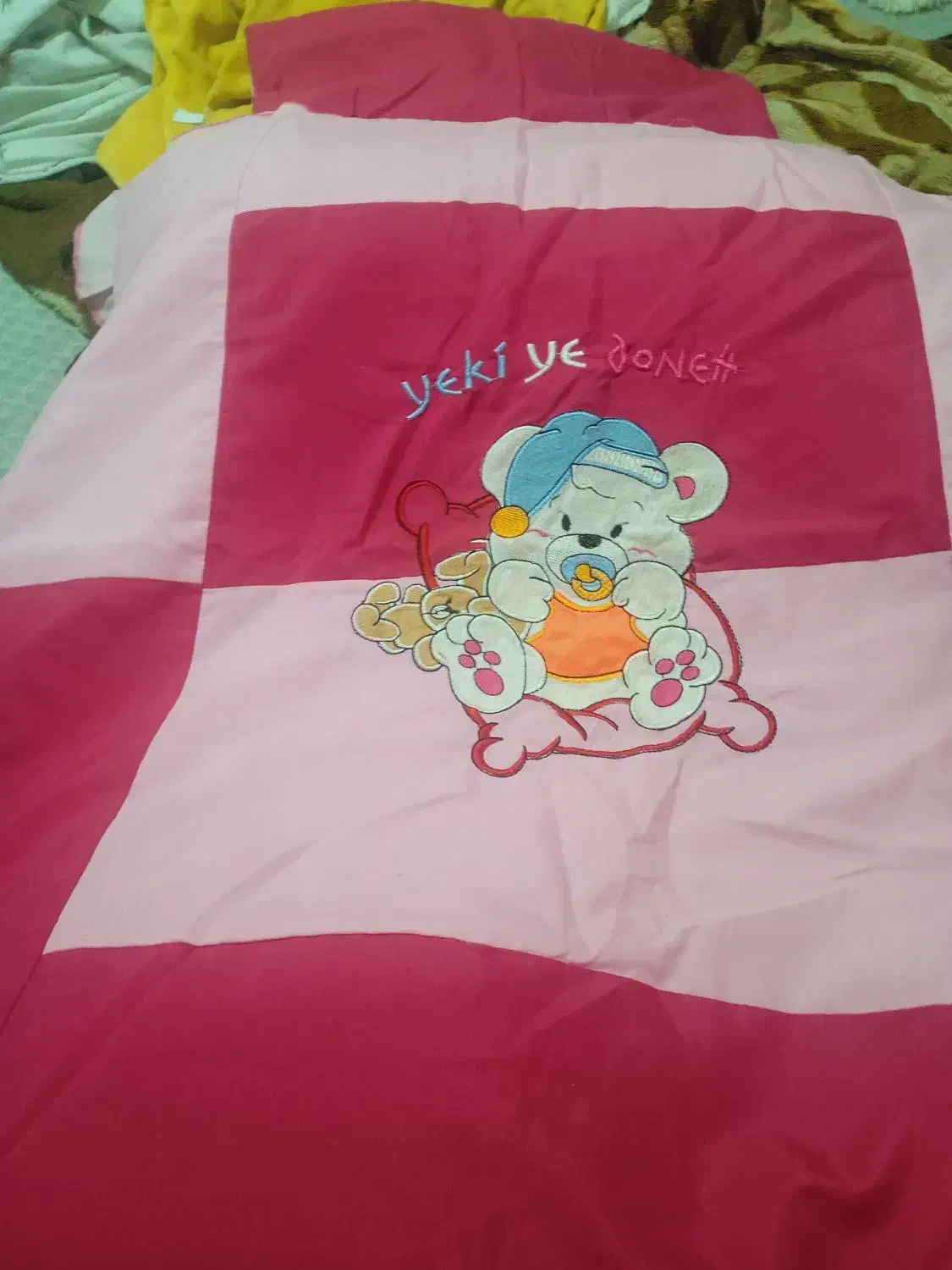 رختخواب نوزاد به همراه قنداق فرنگی|اسباب و اثاث بچه|تهران, افسریه شمالی|دیوار