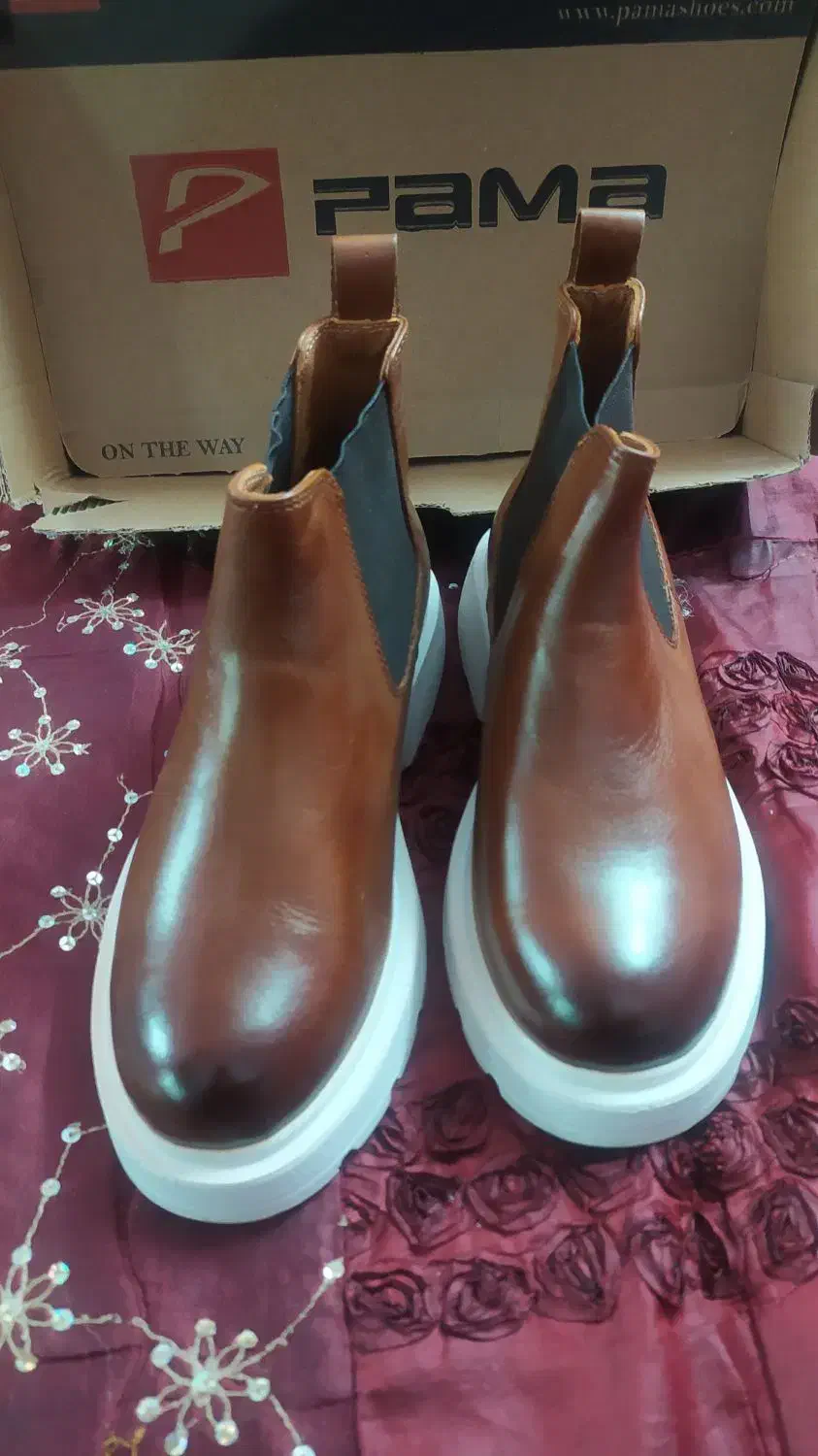 نیم بوت چرم|کیف، کفش، کمربند|مشهد, فاطمیه|دیوار