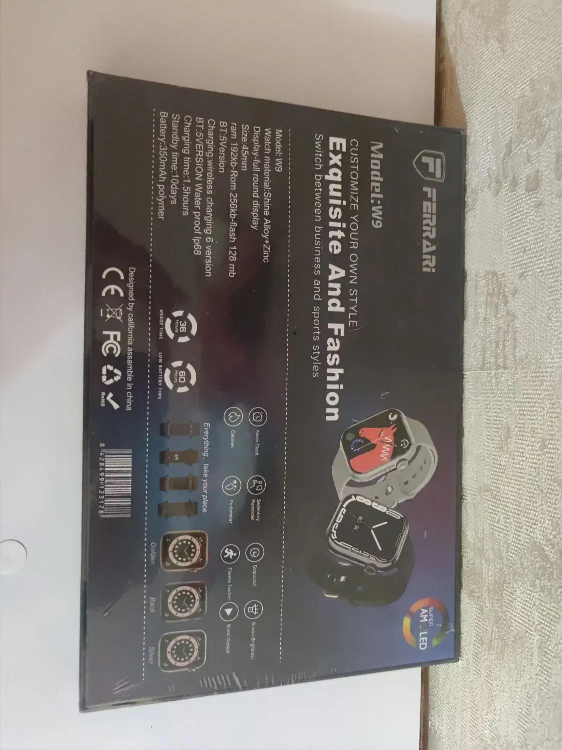 ساعت هوشمند Ferrari مدل W9 / اورجینال|ساعت|شیراز, شهرک پرواز|دیوار