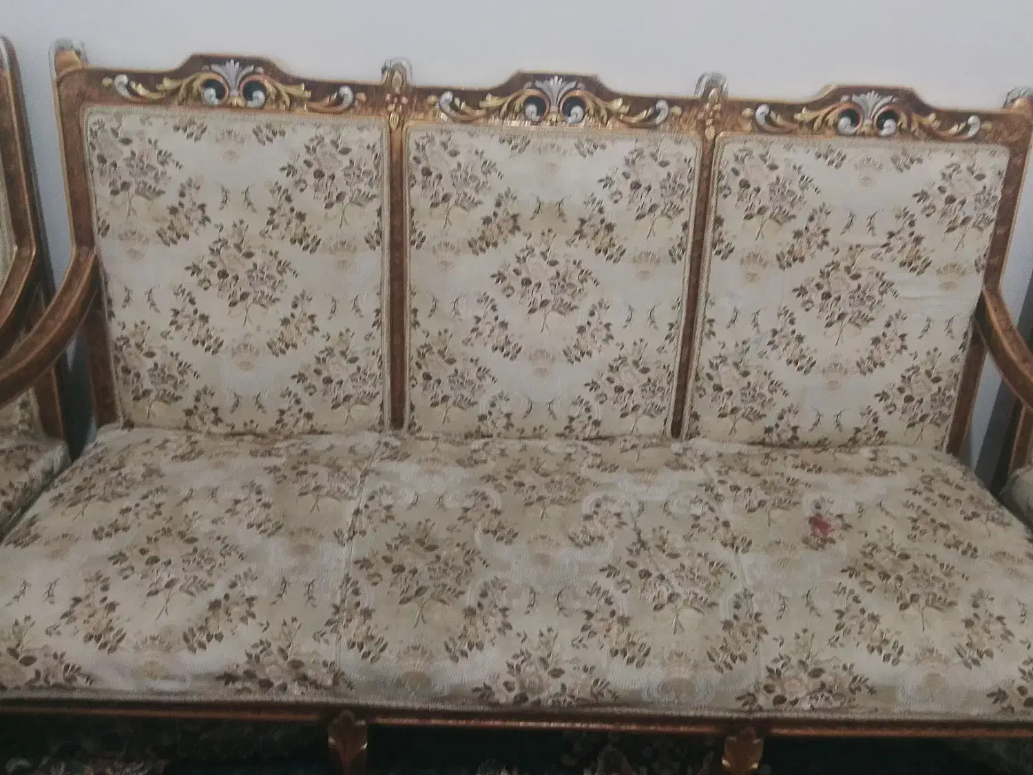 مبلمان 7نفره|مبلمان خانگی و میز عسلی|خاش, |دیوار