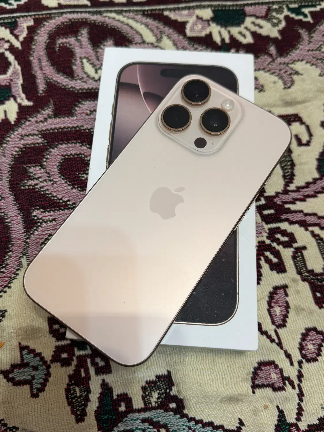 Iphone 16 pro max  256 ایفون ۱۶ پرو مکس با ریجستری|موبایل|تهران, تهرانپارس شرقی|دیوار