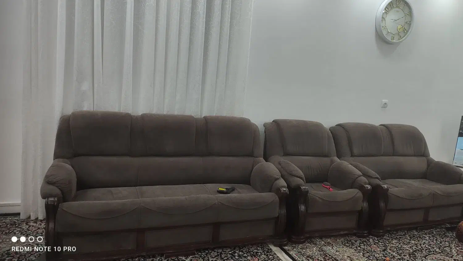 مبل هفت نفره سالم بدون پارکی|مبلمان خانگی و میز عسلی|بم, |دیوار