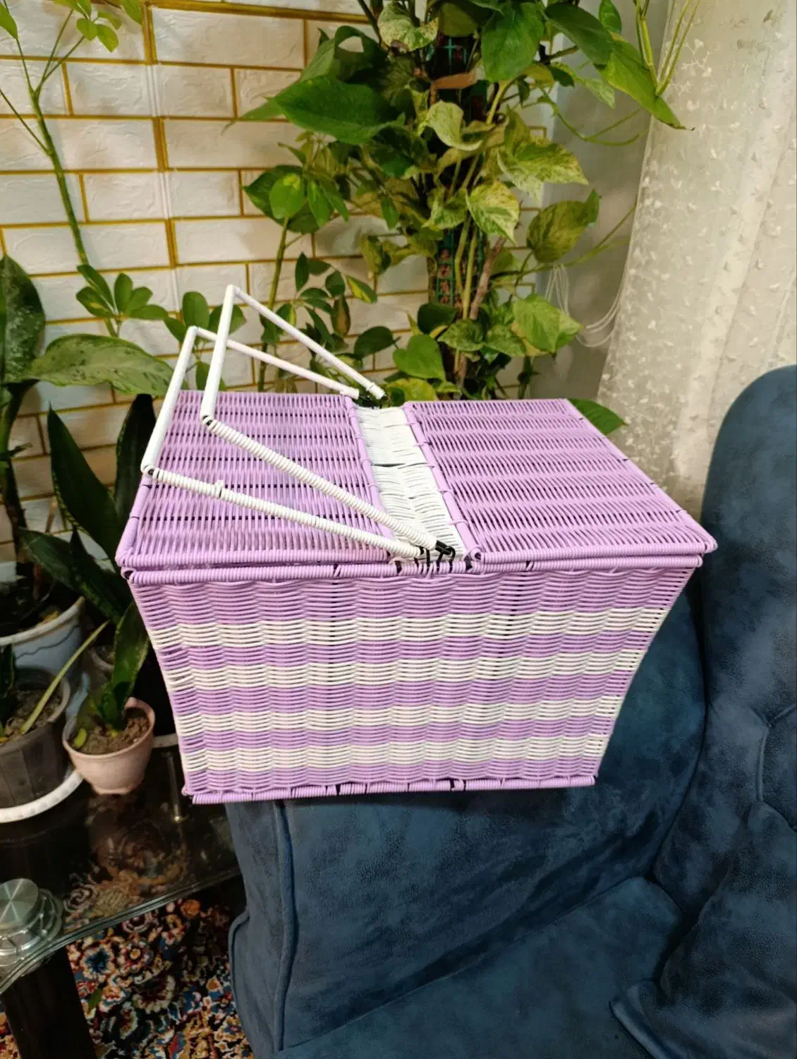 سبد مسافرتی|صنایع دستی و سایر لوازم تزئینی|آستانه اشرفیه, |دیوار