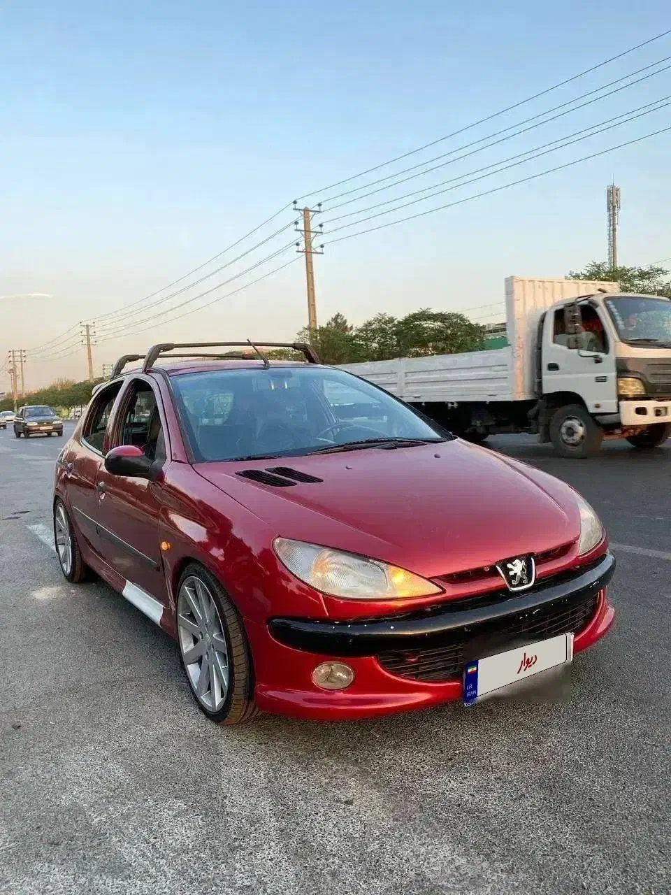 پژو 206 ارسی سواری در حد 95 فوری|خودرو سواری و وانت|فردیس, شهرک راه آهن|دیوار