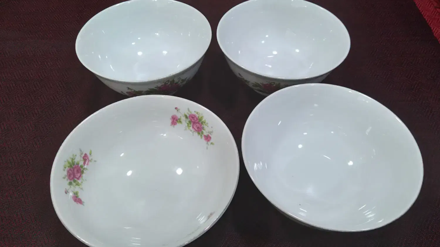 گلسرخی قدیمی ابگوشت خوری|ظروف سرو و پذیرایی|رشت, لاکانی|دیوار