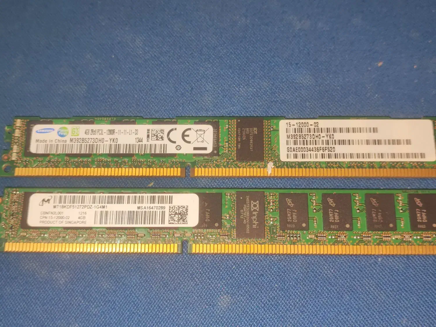 رم 4گیگ 8گیگ 16گیگ مخصوص سرور G8 اصلی در حد|قطعات و لوازم جانبی رایانه|تهران, قزل قلعه|دیوار