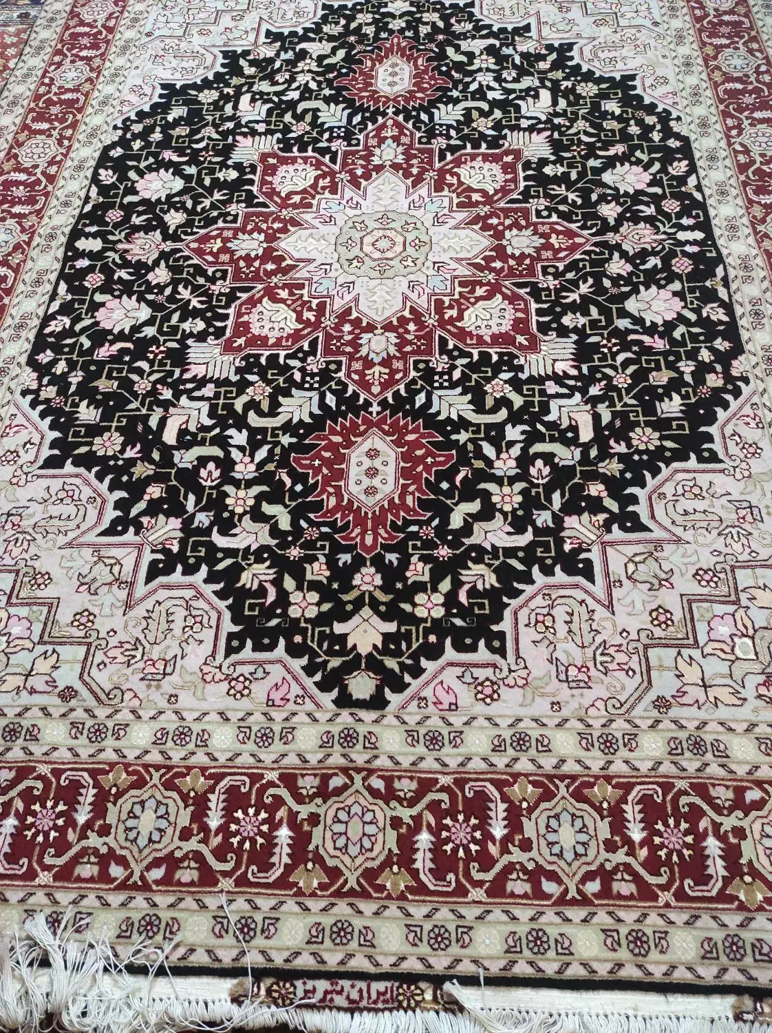 قالیچه هریس مشکی|فرش|تهران, تهرانسر شمالی|دیوار