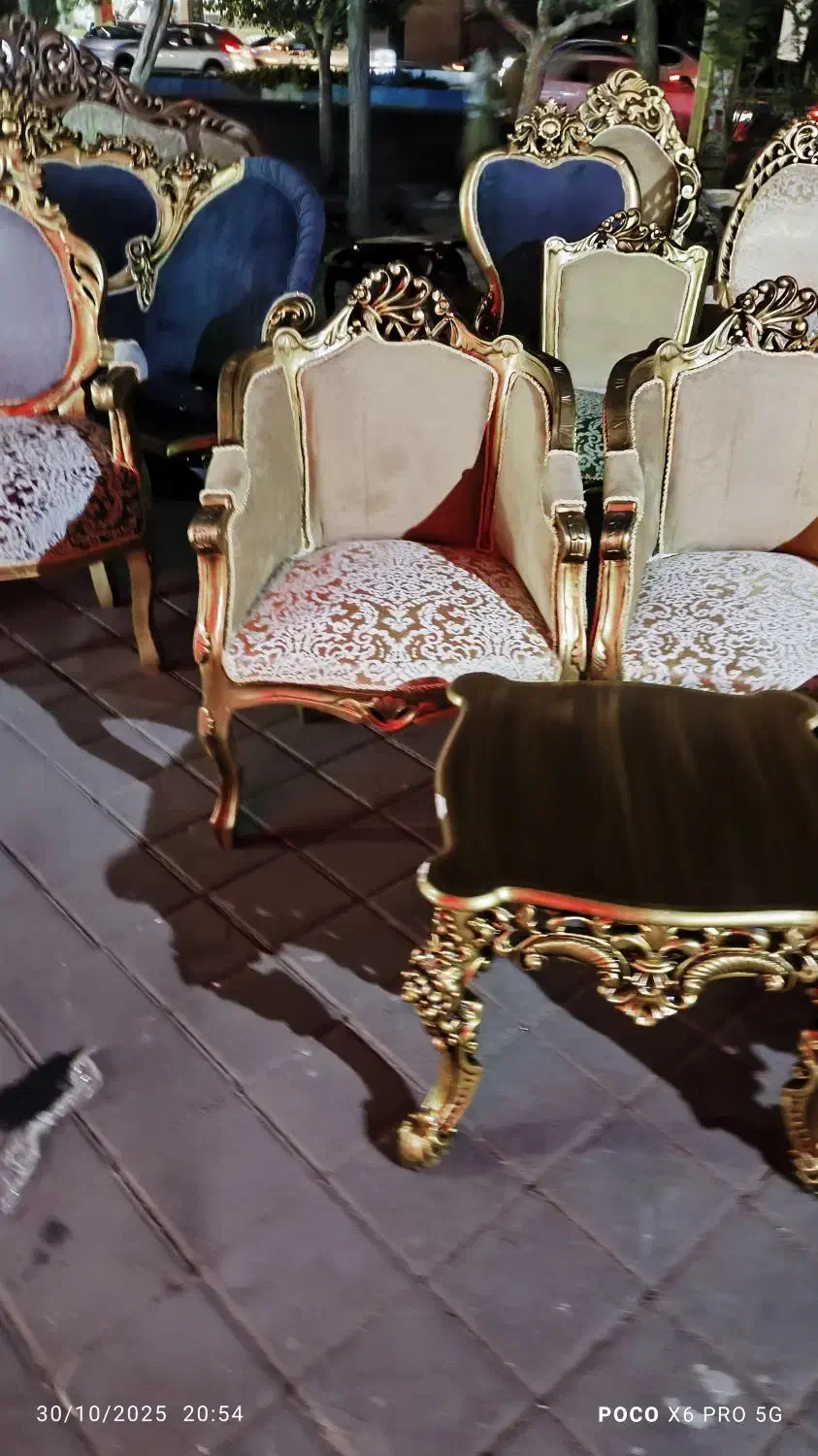 مبل لگنی زمرد 9نفره با قیمت باور نکردنی مبل غریبی|مبلمان خانگی و میز عسلی|تبریز, |دیوار