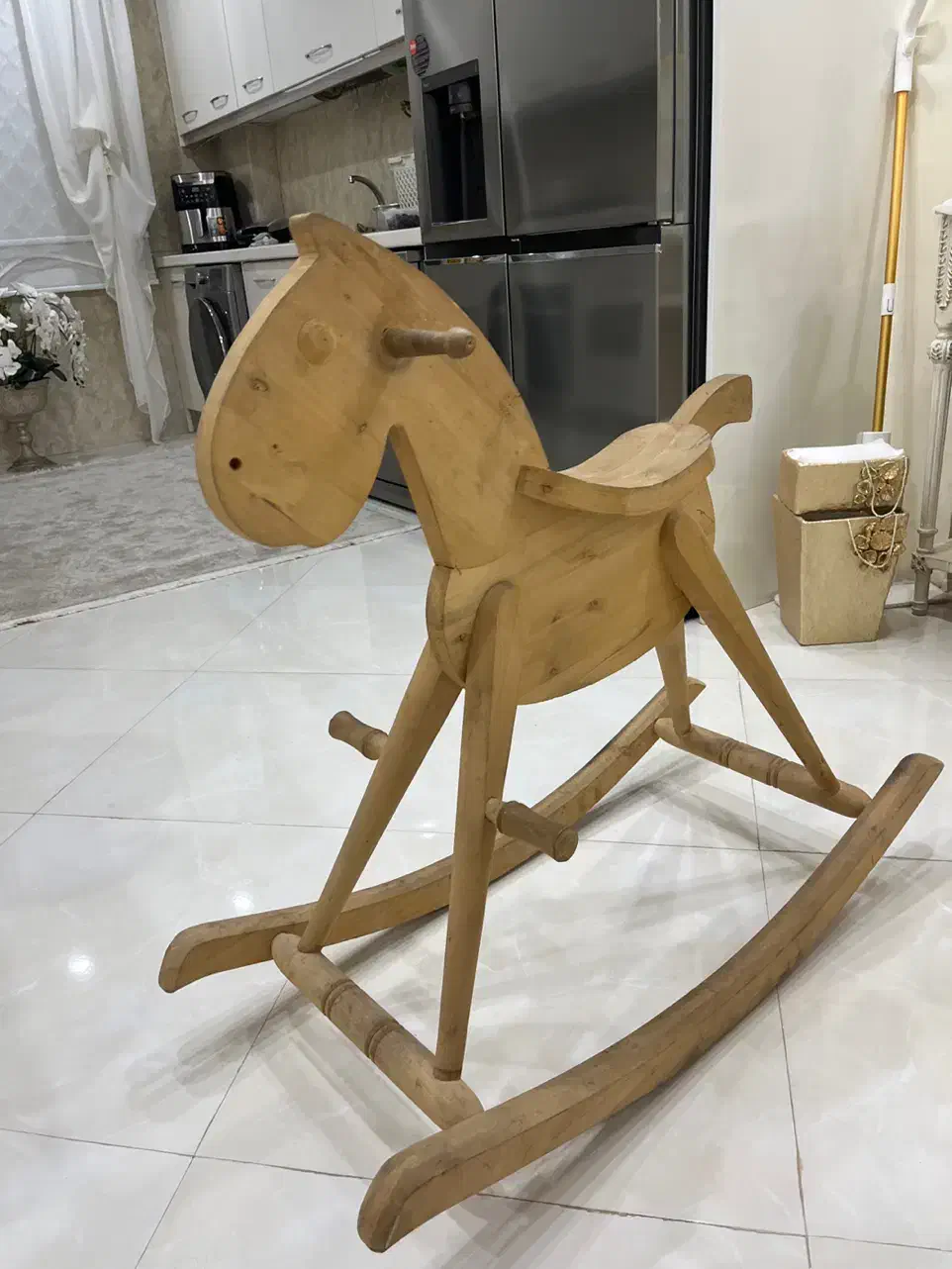 راکر اسب چوبی راکر تعادلی الاکلنگ بزرگ|اسباب‌‌بازی|تهران, افسریه شمالی|دیوار