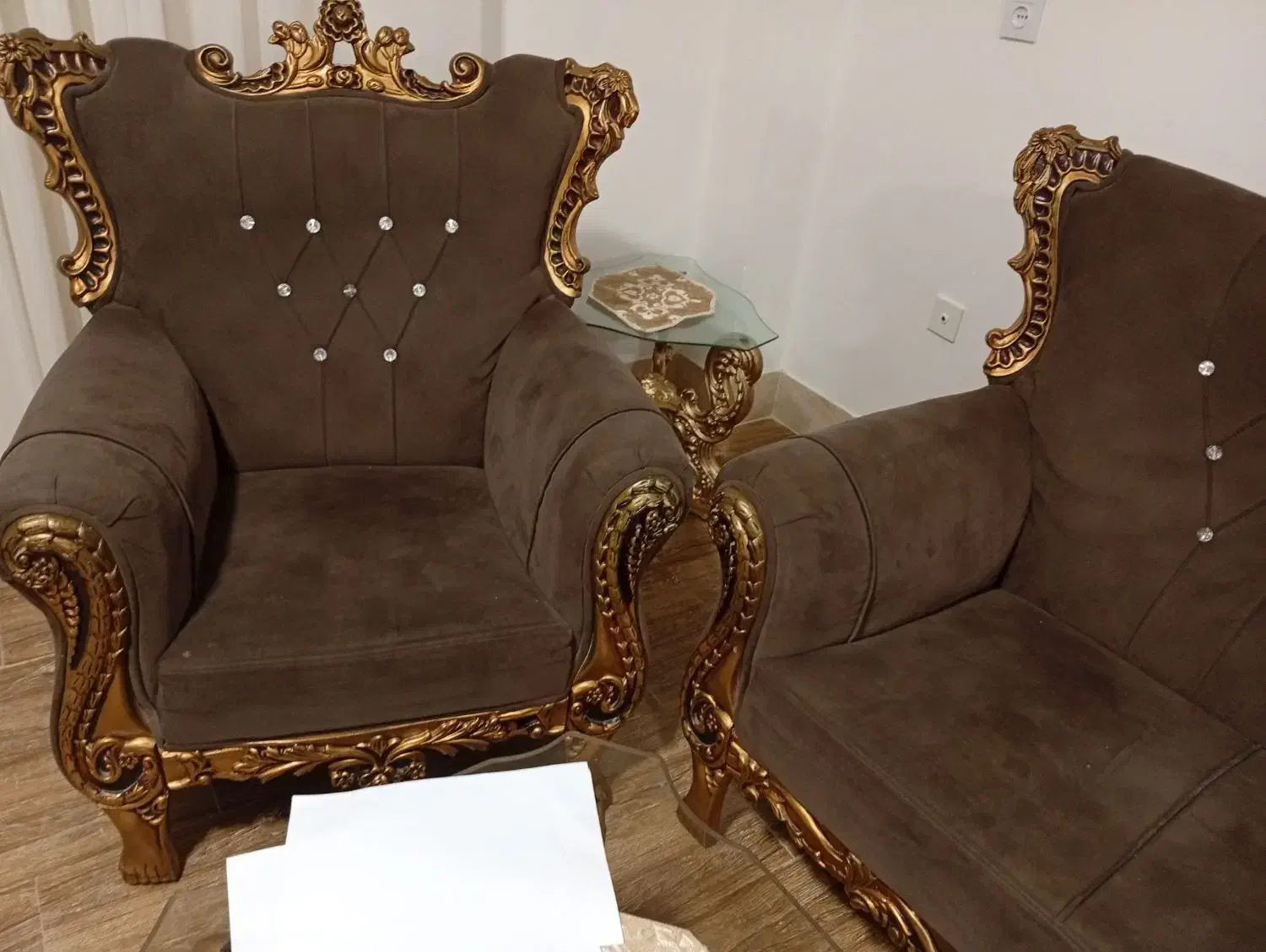 مبل سلطنتی رز|مبلمان خانگی و میز عسلی|علی‌آباد کتول, |دیوار