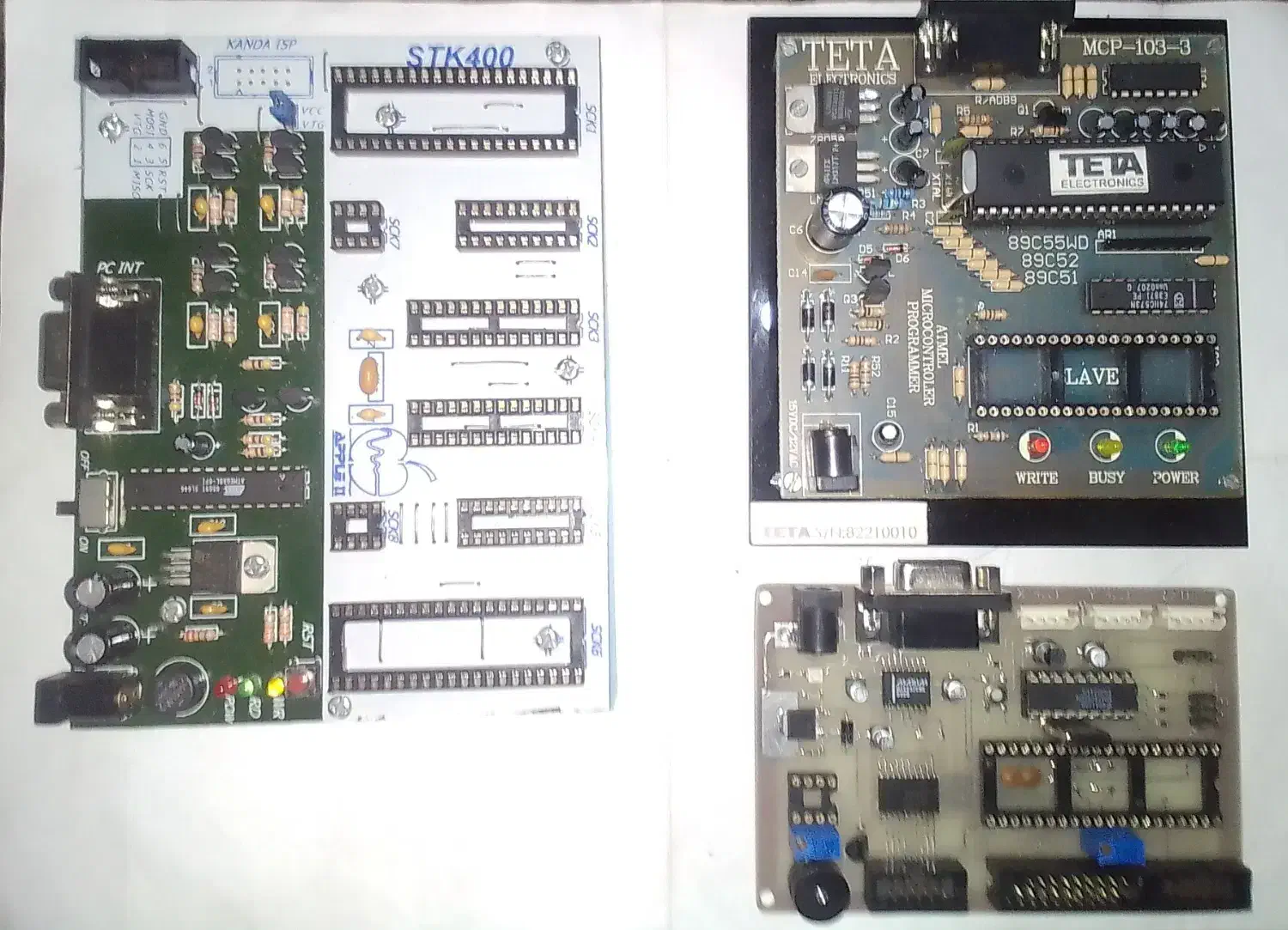 AVR STK400 MCP103C*میکروکنترلرic*ماژول*کابل اتصال|قطعات و لوازم جانبی رایانه|تهران, پاسداران|دیوار