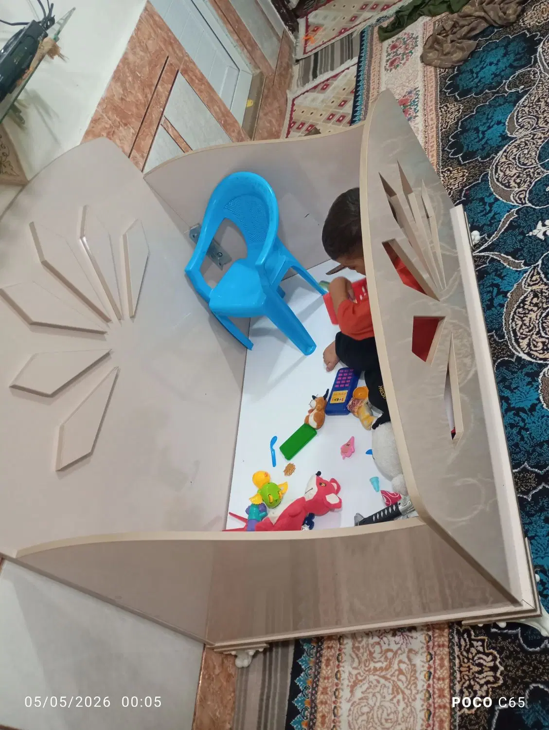 تخت کودک|تخت و صندلی بچه|اهواز, حصیرآباد|دیوار