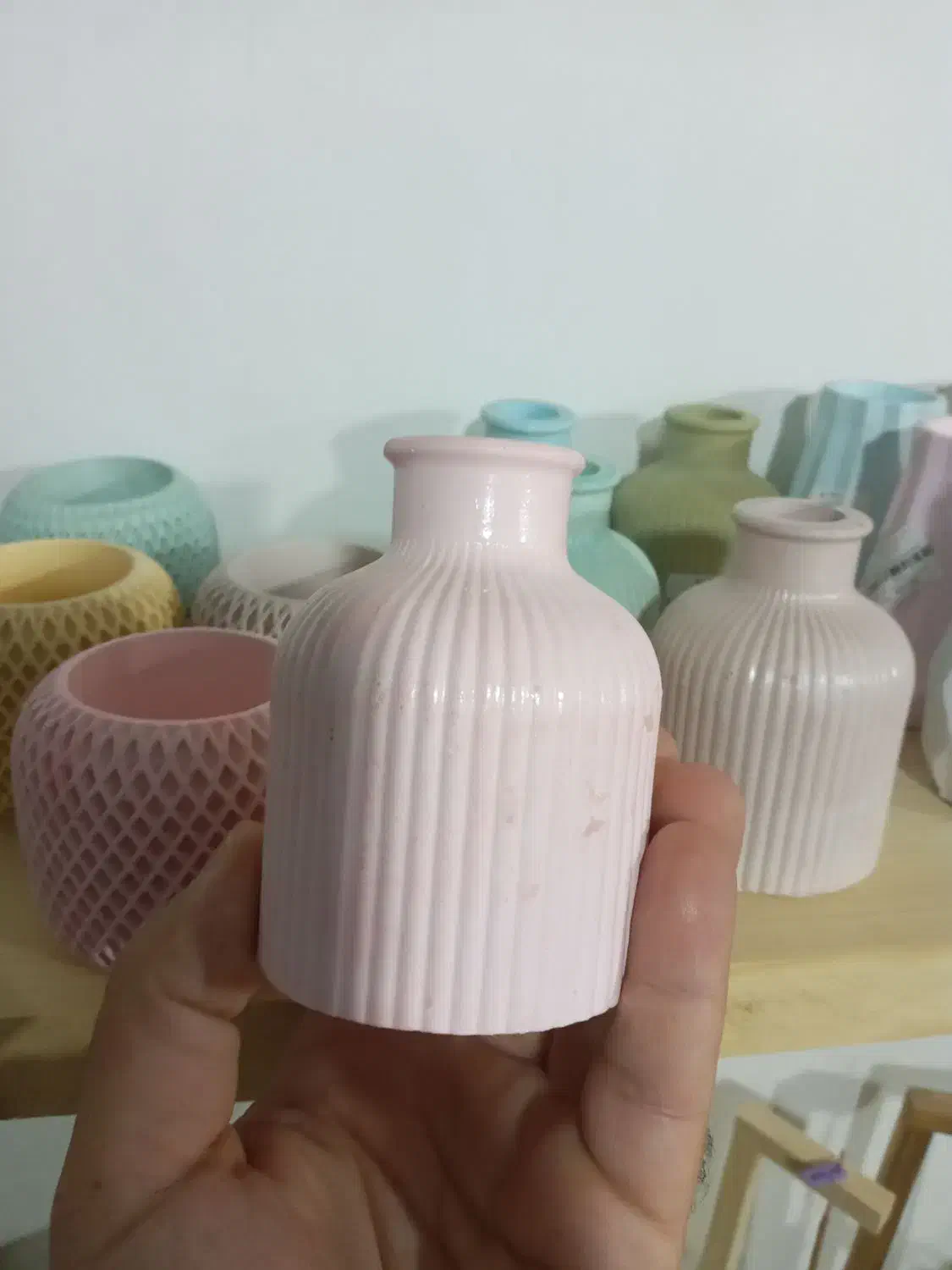 جا شمعی  گلدان دکوری تزئینی گل|بدلیجات|سبزوار, گلشن|دیوار