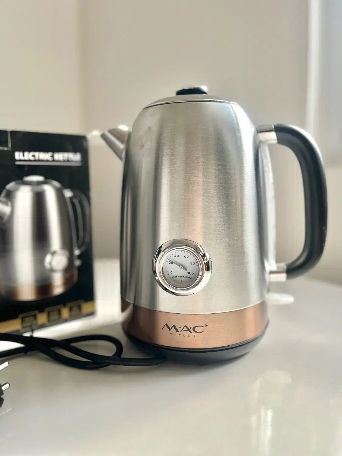 کتری برقی مک‌استایلر|سماور، چای‌ساز، قهوه‌ساز|قم, شهر قائم|دیوار