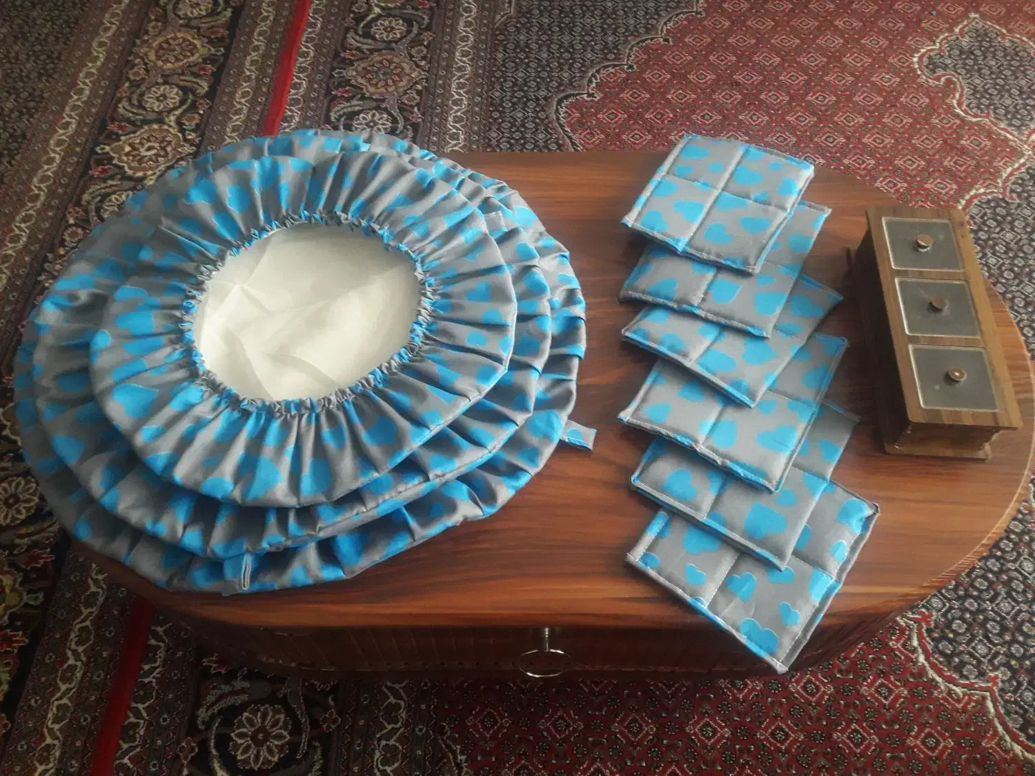 دمکنی و دستگیره...سرویس آشپزخانه|سفره، حوله، دستمال آشپزخانه|بروجرد, |دیوار