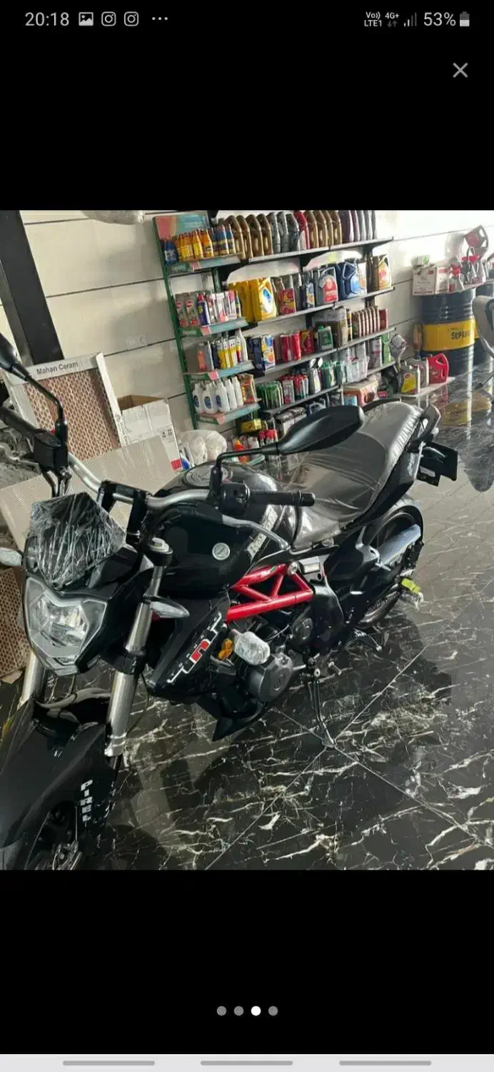 بنلی 300جفت مدل96|موتورسیکلت|دهگلان, |دیوار