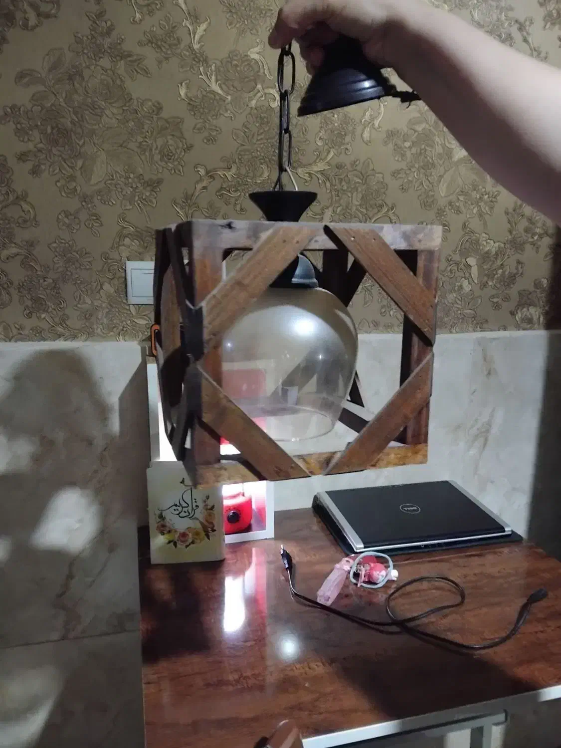 لوستر آشپزخانه یااتاق خواب|لوستر و چراغ آویز|کرج, اسلام‌آباد|دیوار
