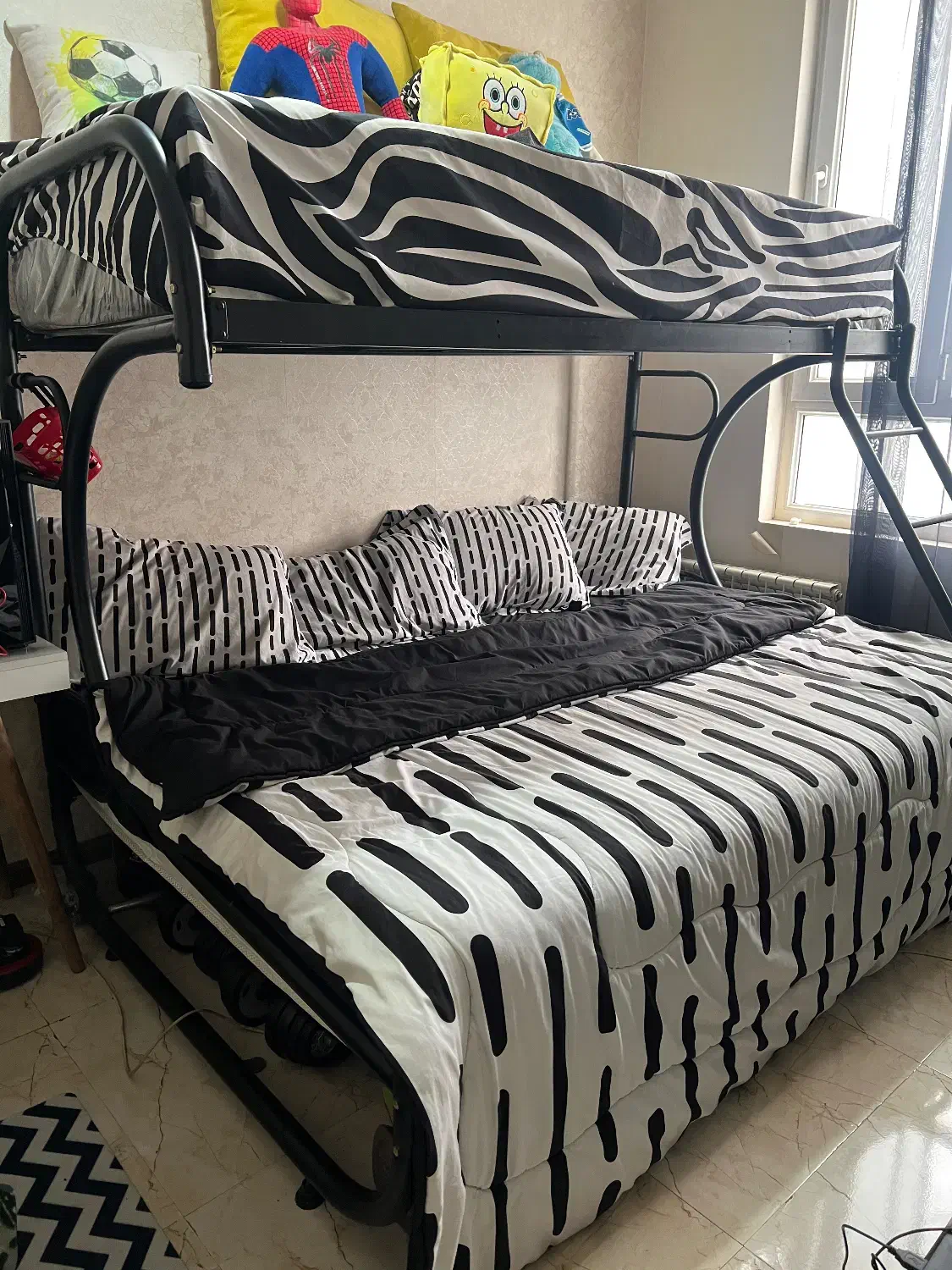 تخت دو طبقه|تخت و صندلی بچه|تهران, چیتگر شمالی|دیوار