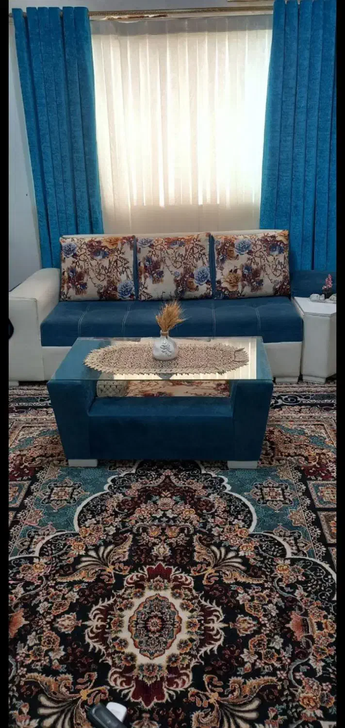 مبل ال همراه با کاناپه|مبلمان خانگی و میز عسلی|آستانه اشرفیه, |دیوار