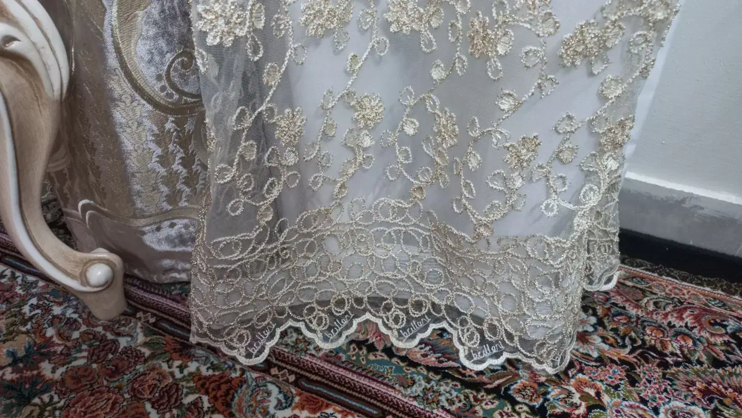 پرده پذیرایی|پرده، رانر، رومیزی|تهران, قصر فیروزه ۱|دیوار