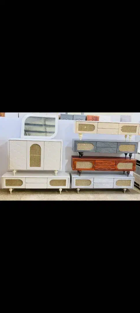 آینه کنسول و میز تلویزیون کد2025|بوفه، ویترین، کنسول|ارومیه, |دیوار