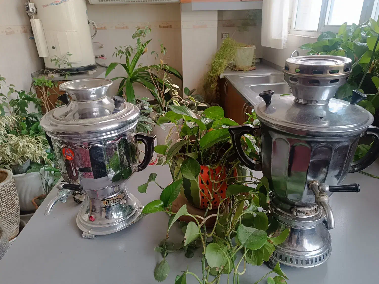 سماور برقی سالم|سماور، چای‌ساز، قهوه‌ساز|اصفهان, سروستان|دیوار