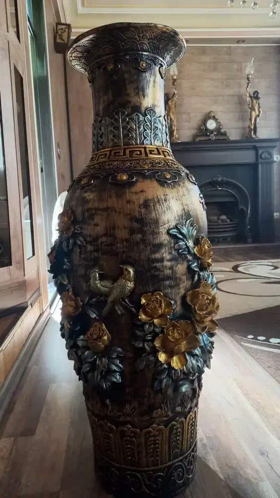 گلدان پلی استر|گل و گیاه طبیعی|مرند, |دیوار