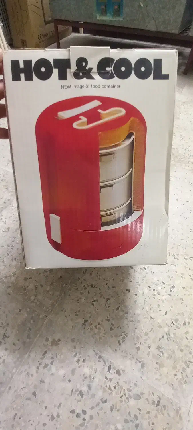 ظرف نگهدارنده سردوگرم غذا ۳تکه|ظروف نگهدارنده، پلاستیکی، یکبارمصرف|گراش, |دیوار