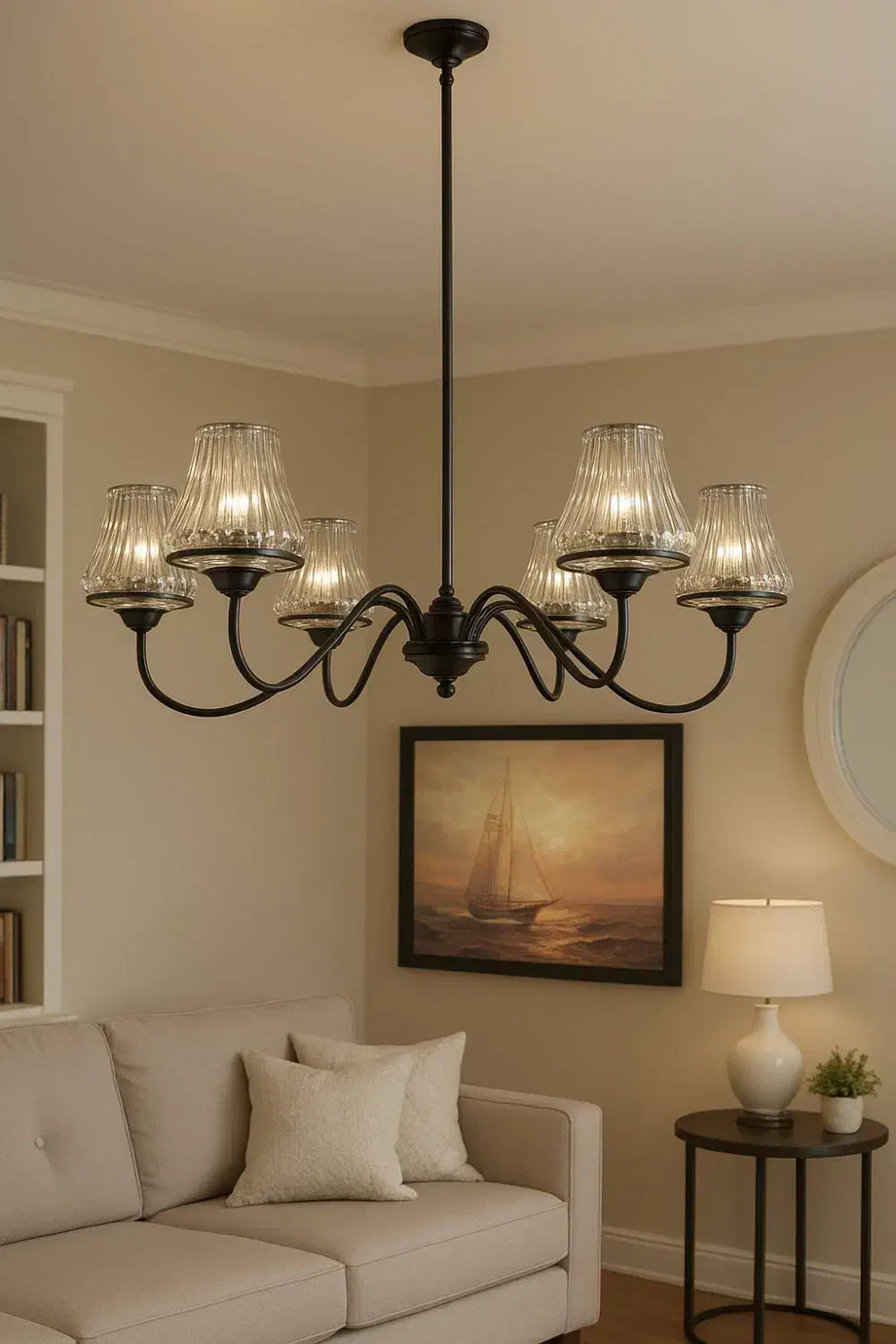 لوستر ملینا|لوستر و چراغ آویز|کرج, کوی کارمندان شمالی|دیوار