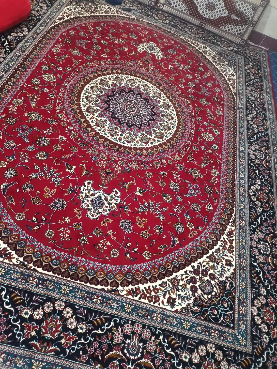 یک جفت قالی دوازده متری|فرش|علی‌آباد کتول, |دیوار