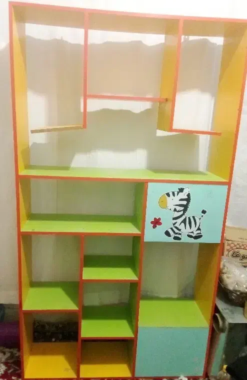 کتابخانه|کتابخانه، شلف، قفسههای دیواری|مشهد, پنجتن|دیوار