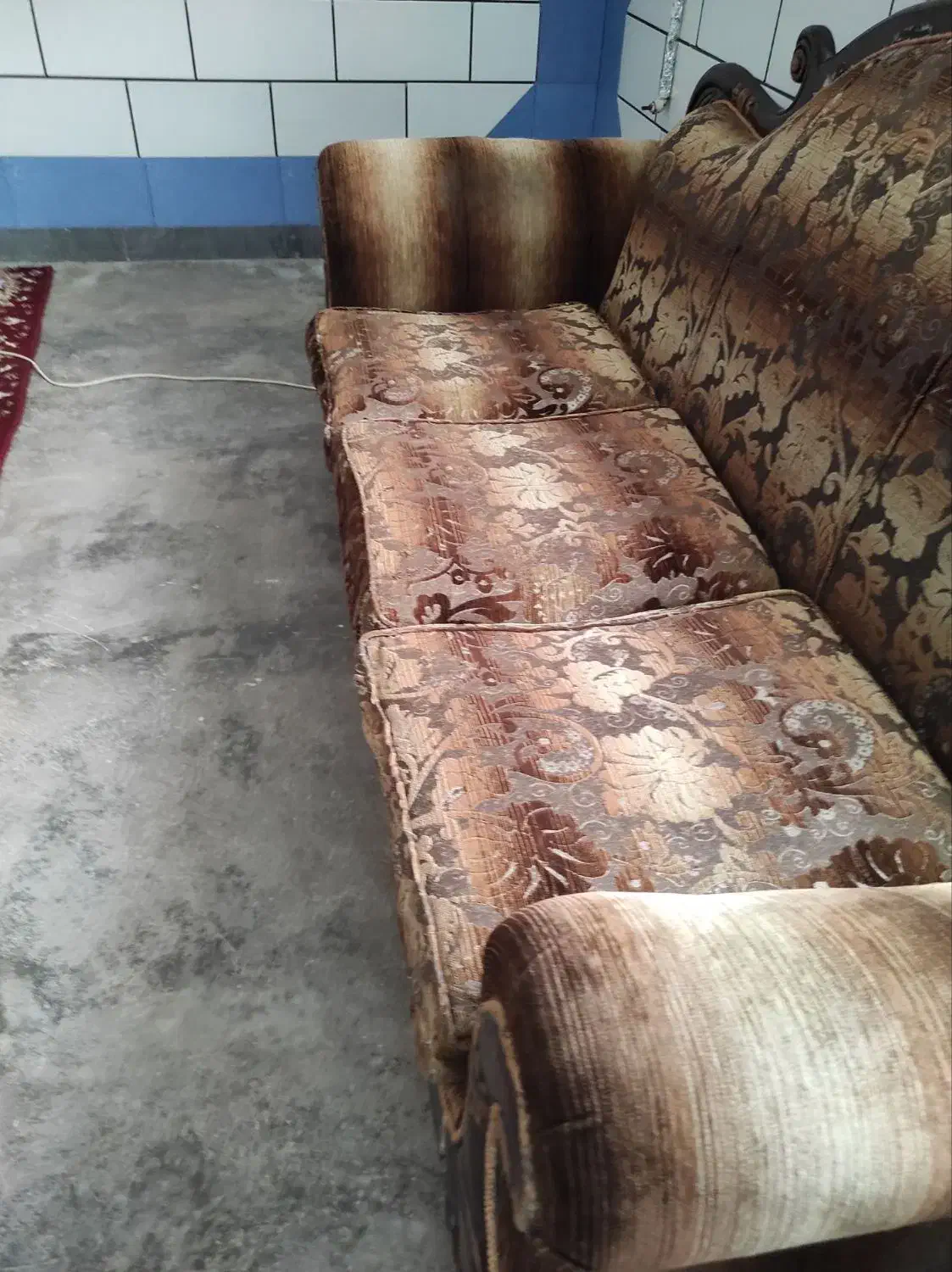 مبلمان 7 نفره...|مبلمان خانگی و میز عسلی|رامهرمز, |دیوار