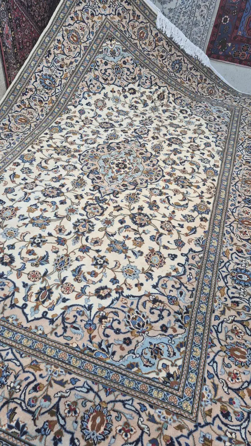یک جفت فرش دستباف ۶ متری کاشان|فرش|کرج, برغان|دیوار