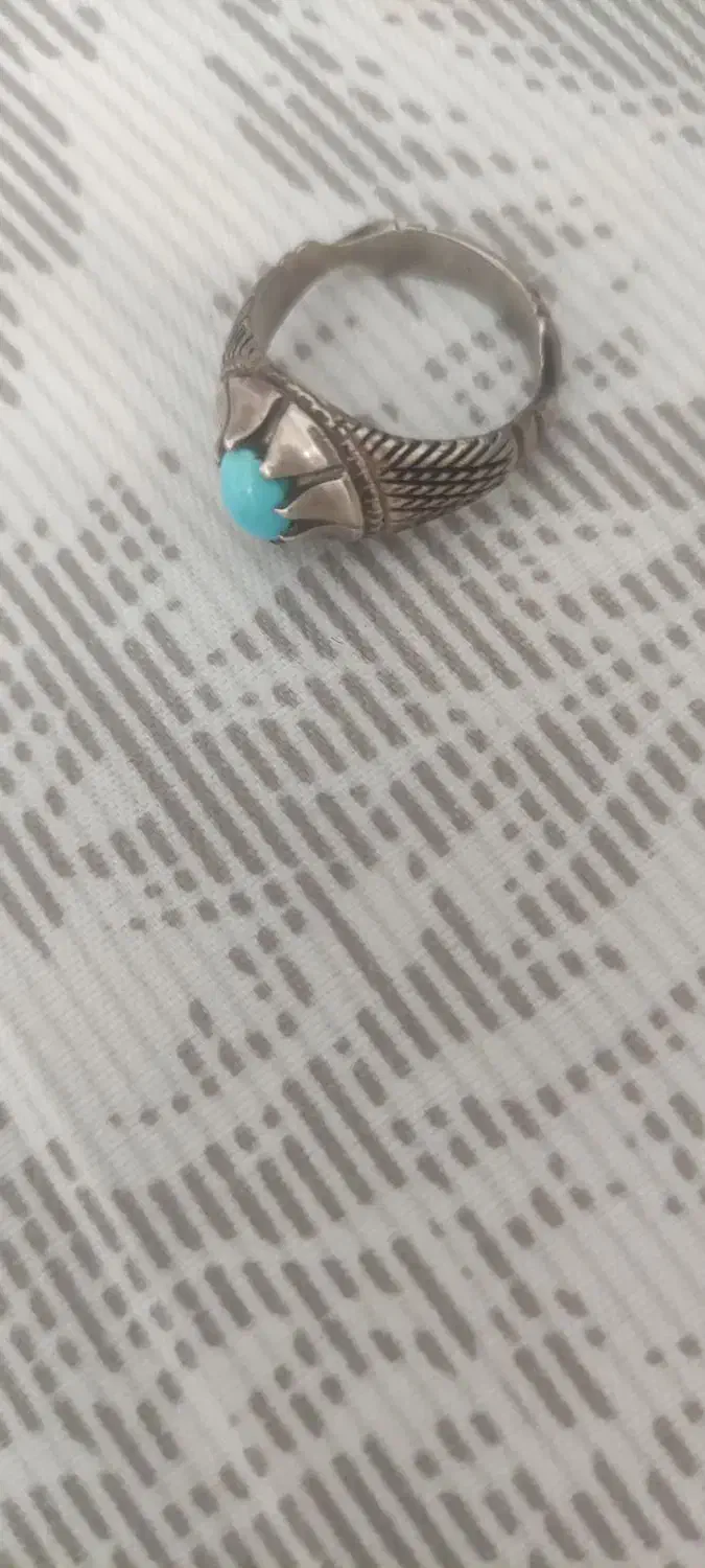 فیروزه نیشابور اصل مقدار نقره ندارم|جواهرات|ملکآباد, |دیوار