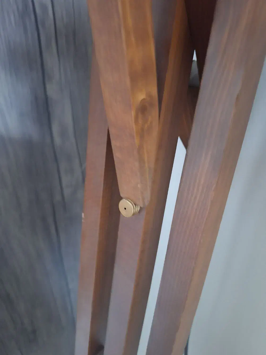 آباژور ایستاده چوبی|چراغ خواب و آباژور|کرج, فاز ۳ گوهردشت|دیوار