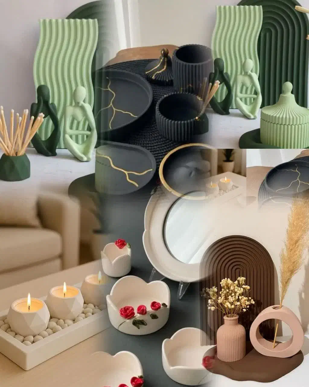 سنگ مصنوعی|صنایع دستی و سایر لوازم تزئینی|گلمکان, |دیوار