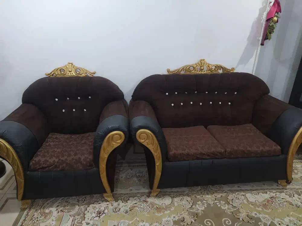 مبل هفت نفره|مبلمان خانگی و میز عسلی|مسجد سلیمان, |دیوار