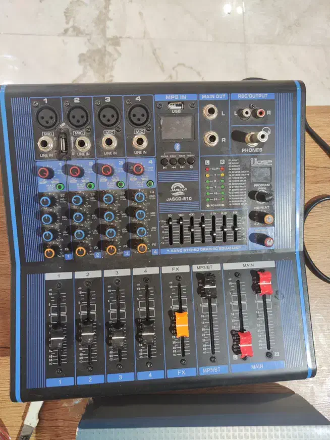 باند ها طرح EV کیفیت فوق العاده، میکسر جاسکو|سیستم صوتی خانگی|پرند, فاز ۶|دیوار